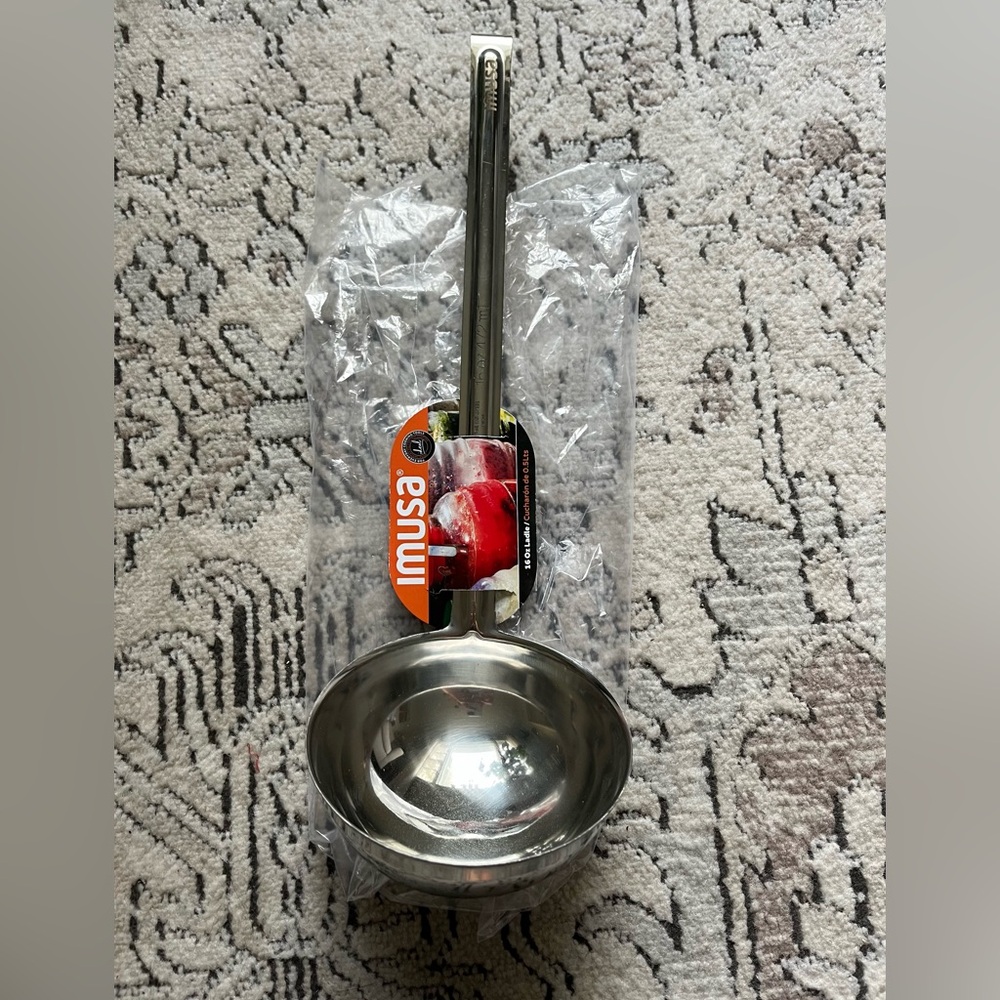NWT Imusa 16oz. Stainless Steel Ladle